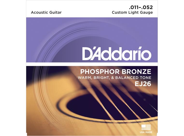 D'Addario EJ26 Phos.Bronze (011-052)